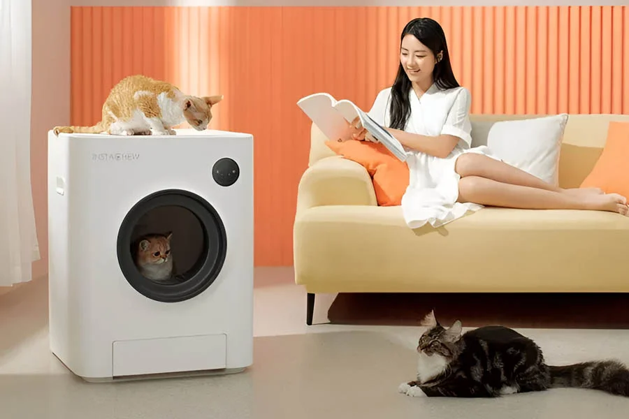 multi cat litter boxes