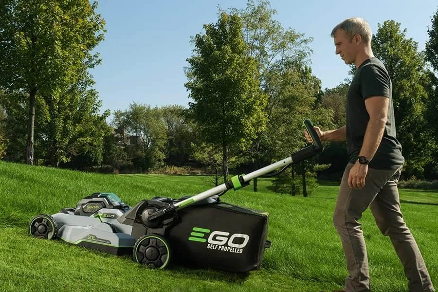 battery power mower reviews